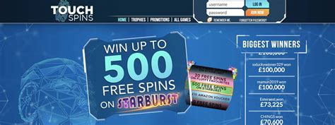 Touch spins casino app
